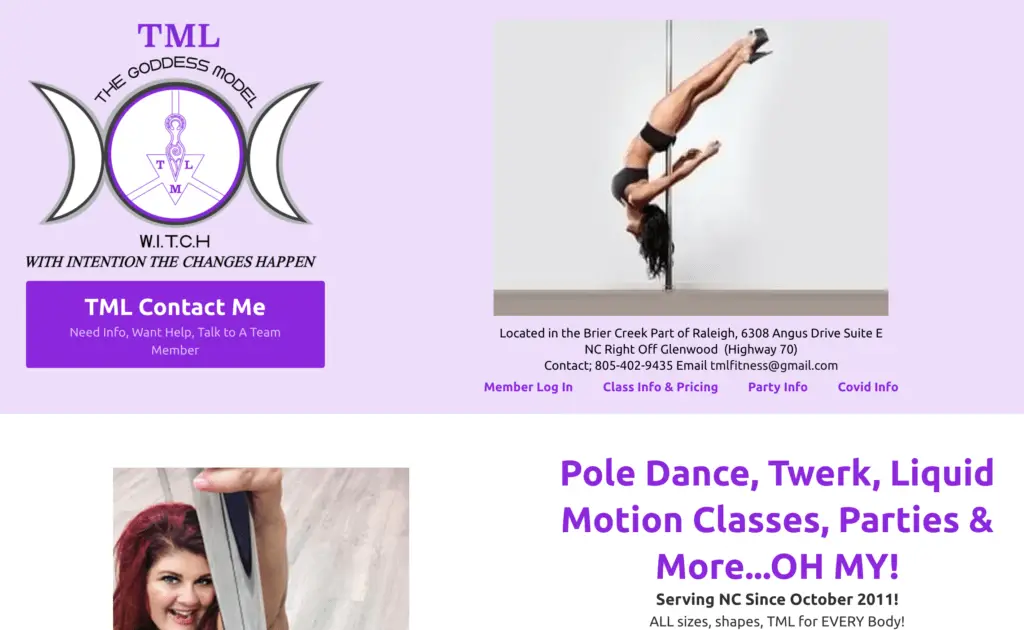 TML - Best Pole Dancing Studios in Raleigh