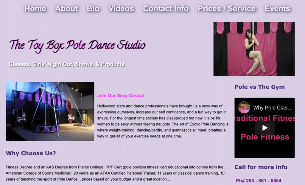 The Toy Box Pole Dance Studio